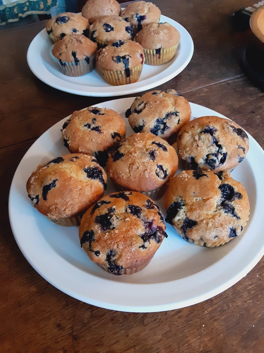 I accidentally made some #blueberrymuffins 

😘😁