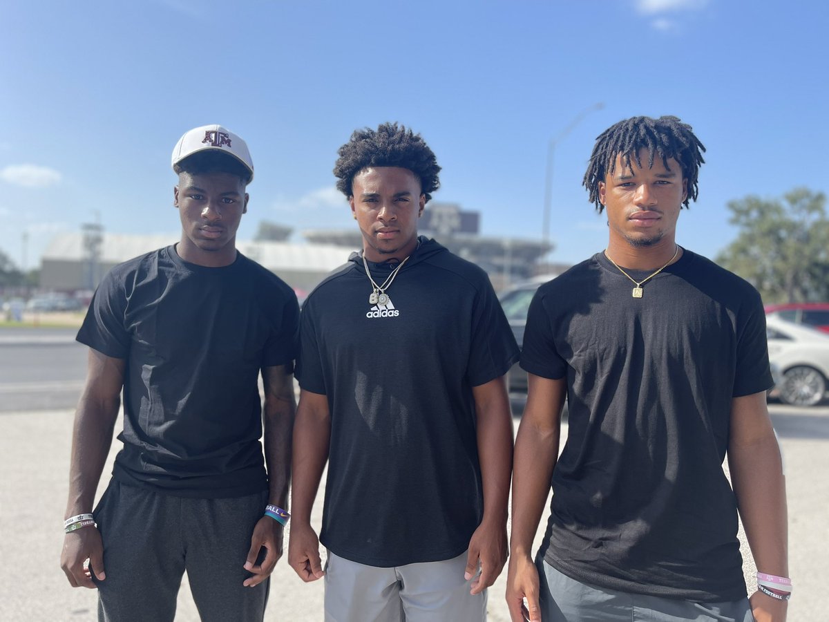 Beaumont West Brook representing in College Station today.