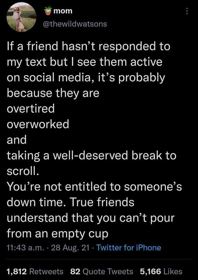 nextdoormartian's tweet photo. You can't pour from an empty cup https://t.co/XYe2s7Mp4K