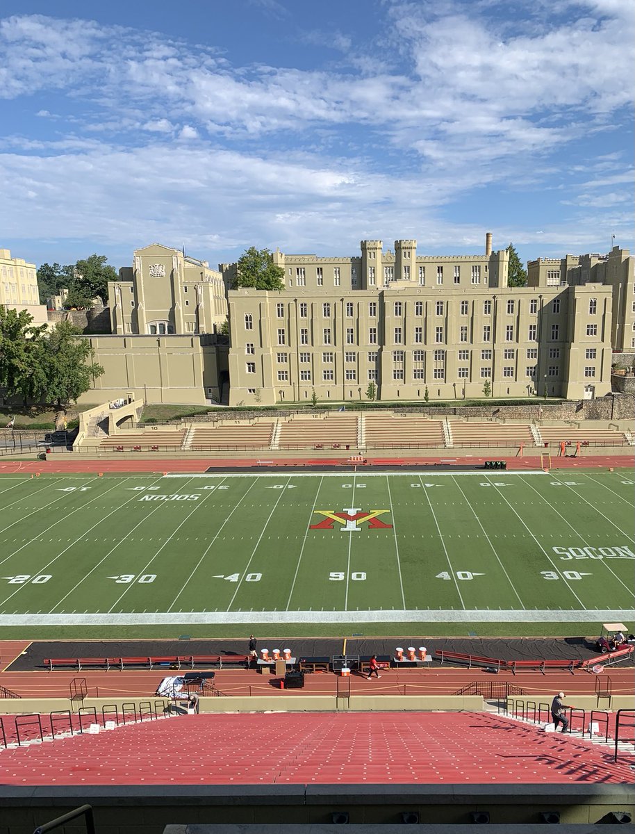 Tomdickinson67's tweet photo. Thank you @JAbercrombie51 @CoachMRoberts22 @CoachSWach for a great unofficial visit and experience‼️ #keydet @VMIAthletics https://t.co/64TU1eCtMe