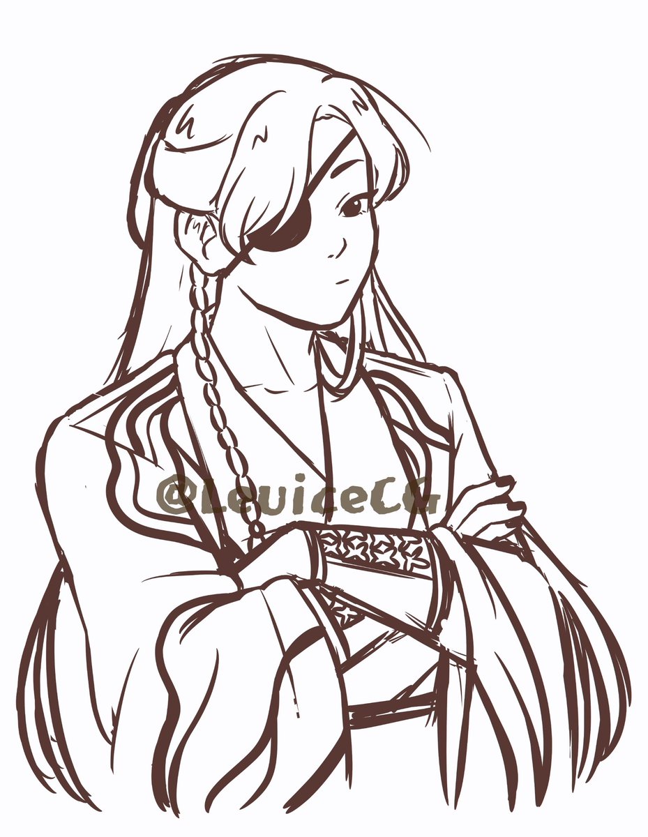 LeuiceC's tweet photo. "If you're not my Gege, I don't care what you say"

Fast sketch as first attempt to make Hua Cheng✨

#TGCF #HOB #EternalFaith #TianGuanCiFu #HeavenOfficialsBlessing #HuaCheng https://t.co/3034ac49KK