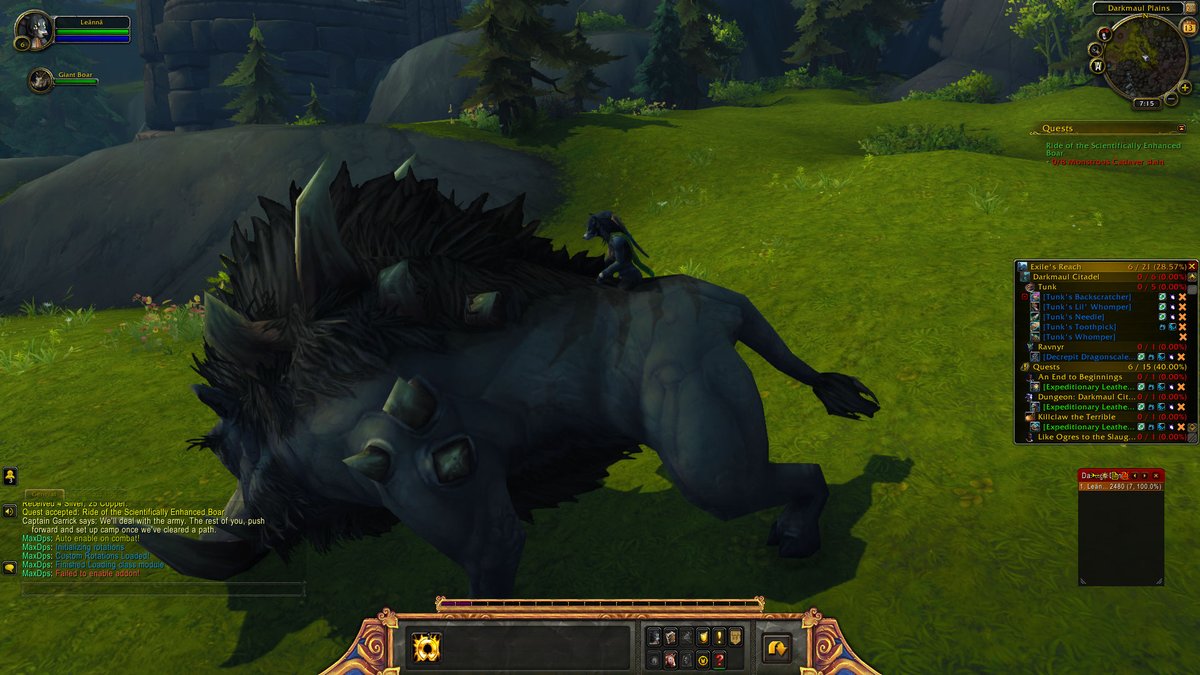 SunshineLovele's tweet photo. #resizing the #situation #lvl6 #lvlup #level #ride the #scientifically #enhanced #boar #ogre #ruins, #Henry. The #Alliance #never #gives #up, #even in the #face of #disaster. #stocking up on #supplies #warcraft https://t.co/2i9Cca4SgS