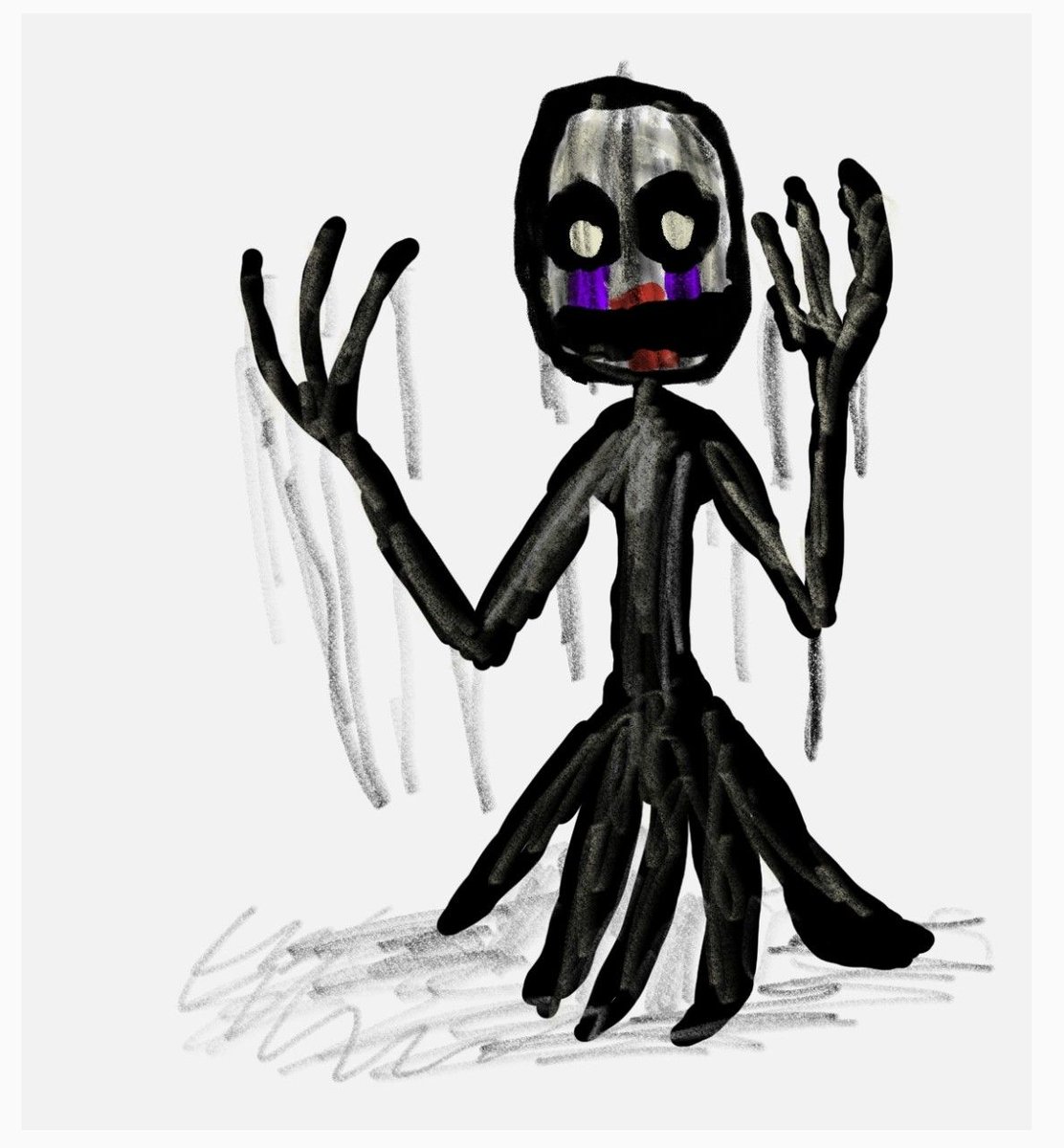 IKantanji's tweet photo. More of my artwork #youngartist #scarycharacter #SCP from #SamsungNotes https://t.co/JHaQP99mQW
