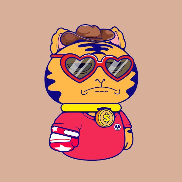 ToschNFT's tweet photo. @TigerClub18 #CoolBigCats                                        @LoganPaul  @garyvee @pranksy               Really cool Project for my First NFT https://t.co/NMOr2kH78C