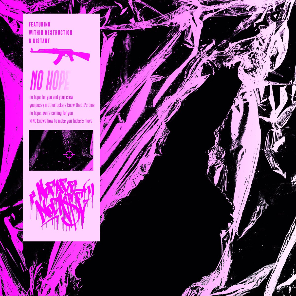 NO FACE NO CASE tweet media