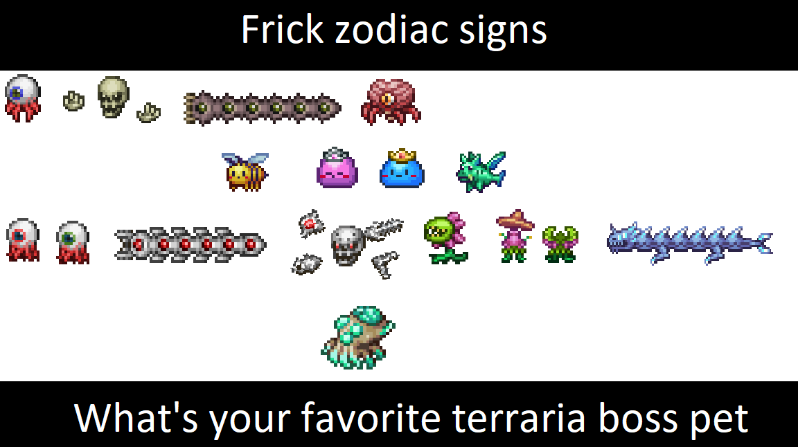 Which Terraria Boss Is Your Star Sign?