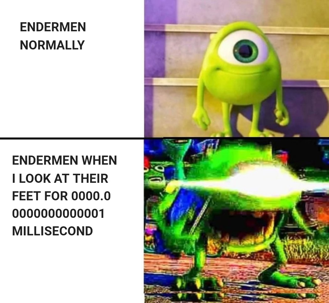 raphodono's tweet image. Minecraft meme #1