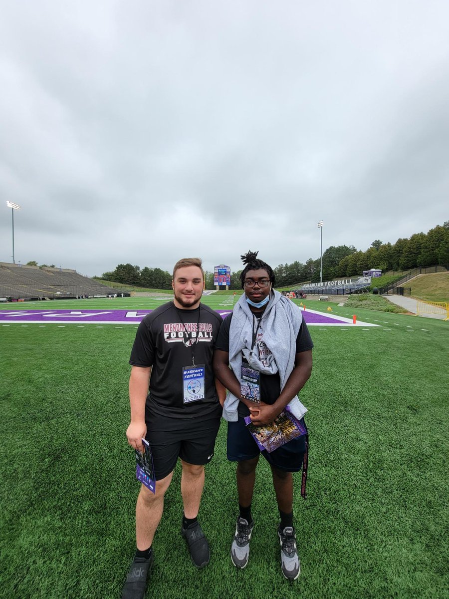 GrachanTj's tweet photo. Thanks for the awesome game day visit to UW- Whitewater! @UWWAthletics @Allenbt29 @brycetaylorr https://t.co/Yq0eMOTRmX