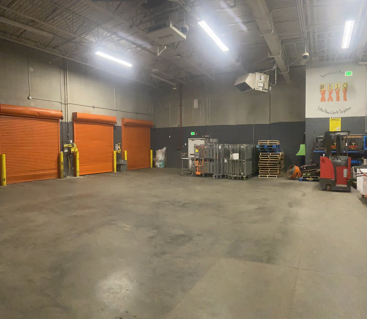 Weekend clean always looks good! Proud of my team, been short handed the past few weeks and still getting it done!!!