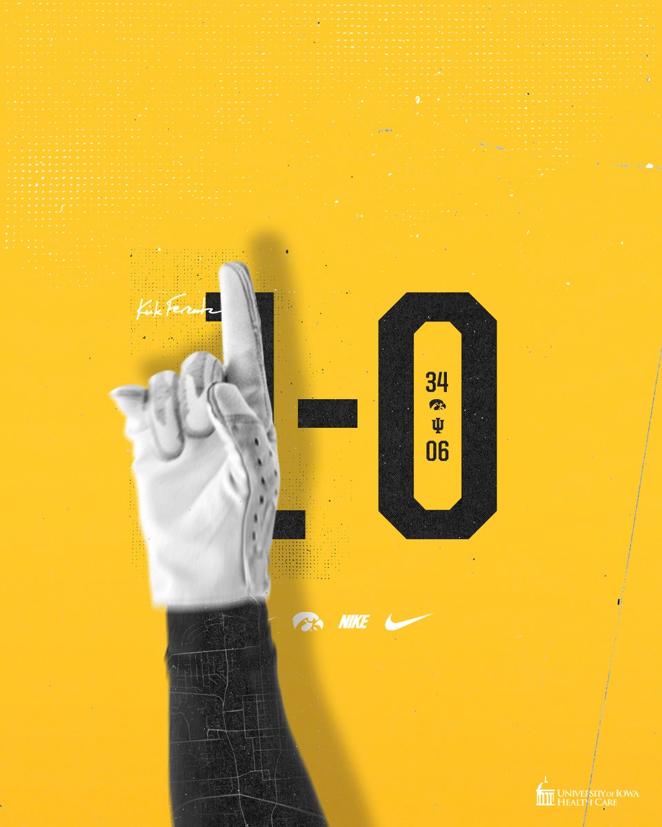 Great day at the office. 

#Hawkeyes