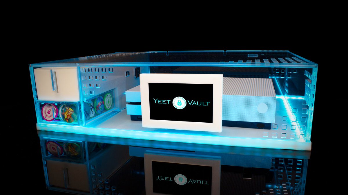 hyperstarter's tweet photo. Congrats to @YeetVault for being our Project of the Week https://t.co/Mx7VvmFTnj  Yeet Vault is a parental control device that locks game consoles, streaming media and wifi. Kids enable power by inserting earned Yeet CoinZ. #kickstarter #parentingtips   #pandemicparenting https://t.co/KmnOXCeyiO