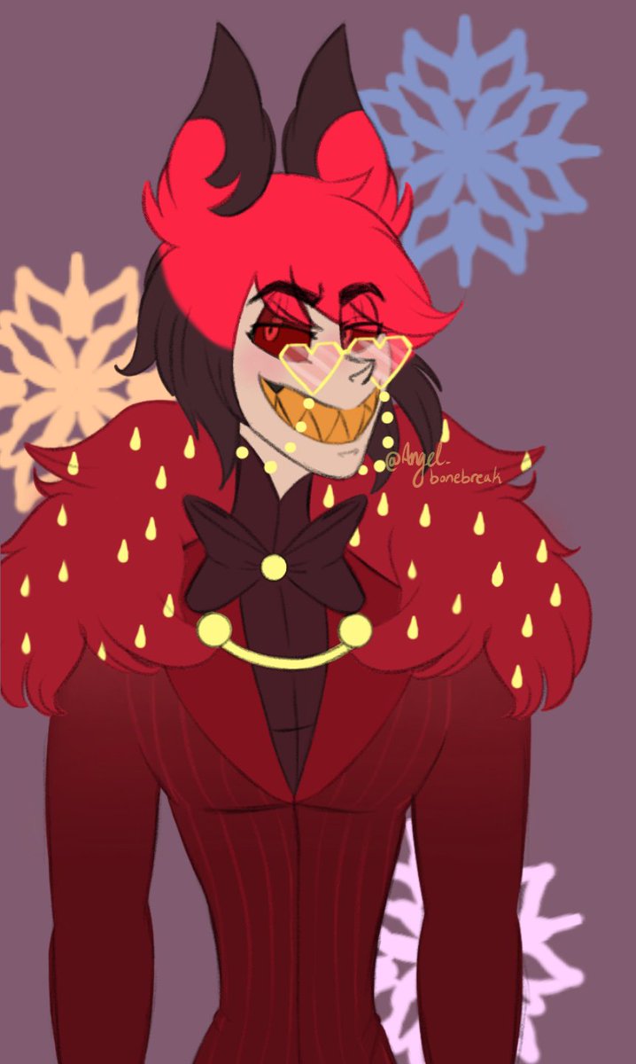 Here is my entry for the #BerryVerse event ^^ I hope you like it <a href="/StaticAppleSin/">🔔 𝕊𝕋𝔸𝕋𝕀ℂ</a>  I had a lot of fun with this💕💕💕💕💕
.
.
.
.
#Alastor #HazbinHotel #HazbinHotelAlastor #Hazbin_Hotel #fanart