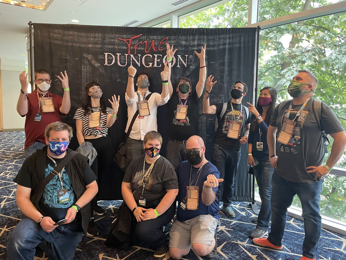 We survived Felurian’s Feast! <a href="/truedungeon/">True Dungeon</a> #paxwest2021