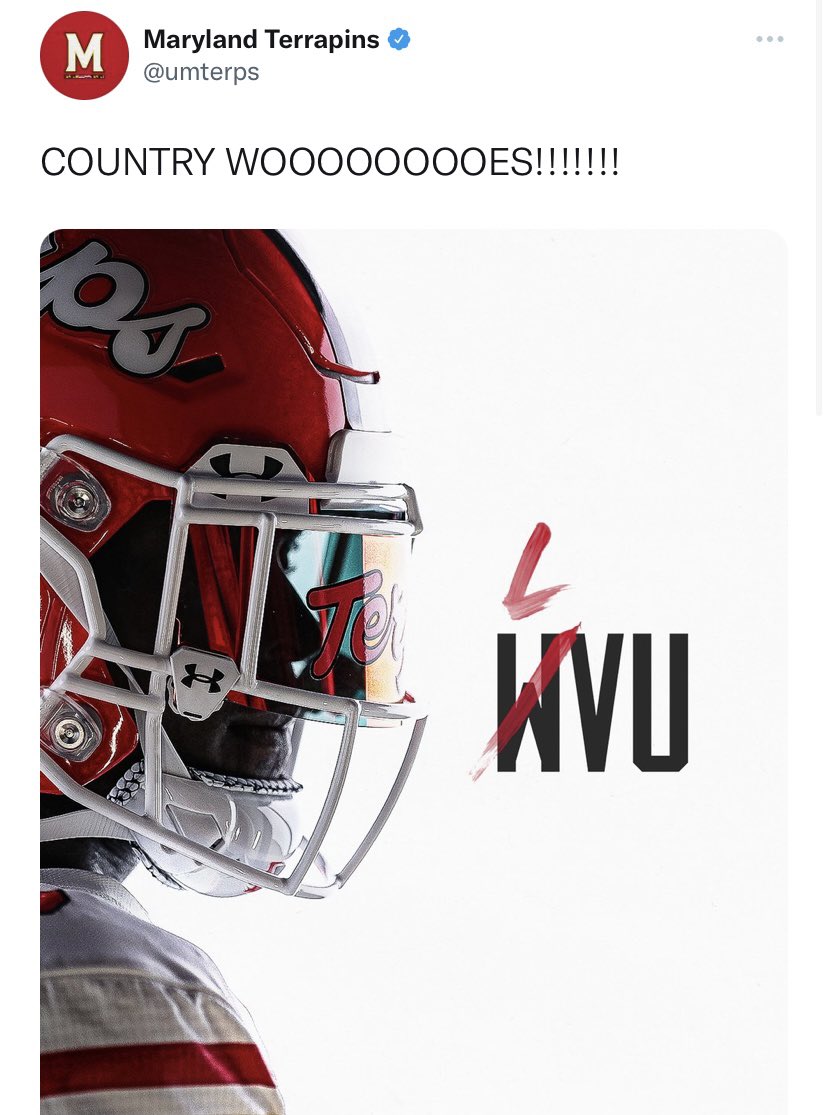 PFF_College's tweet photo. Maryland woke up and chose violence https://t.co/eWlkRO7noy