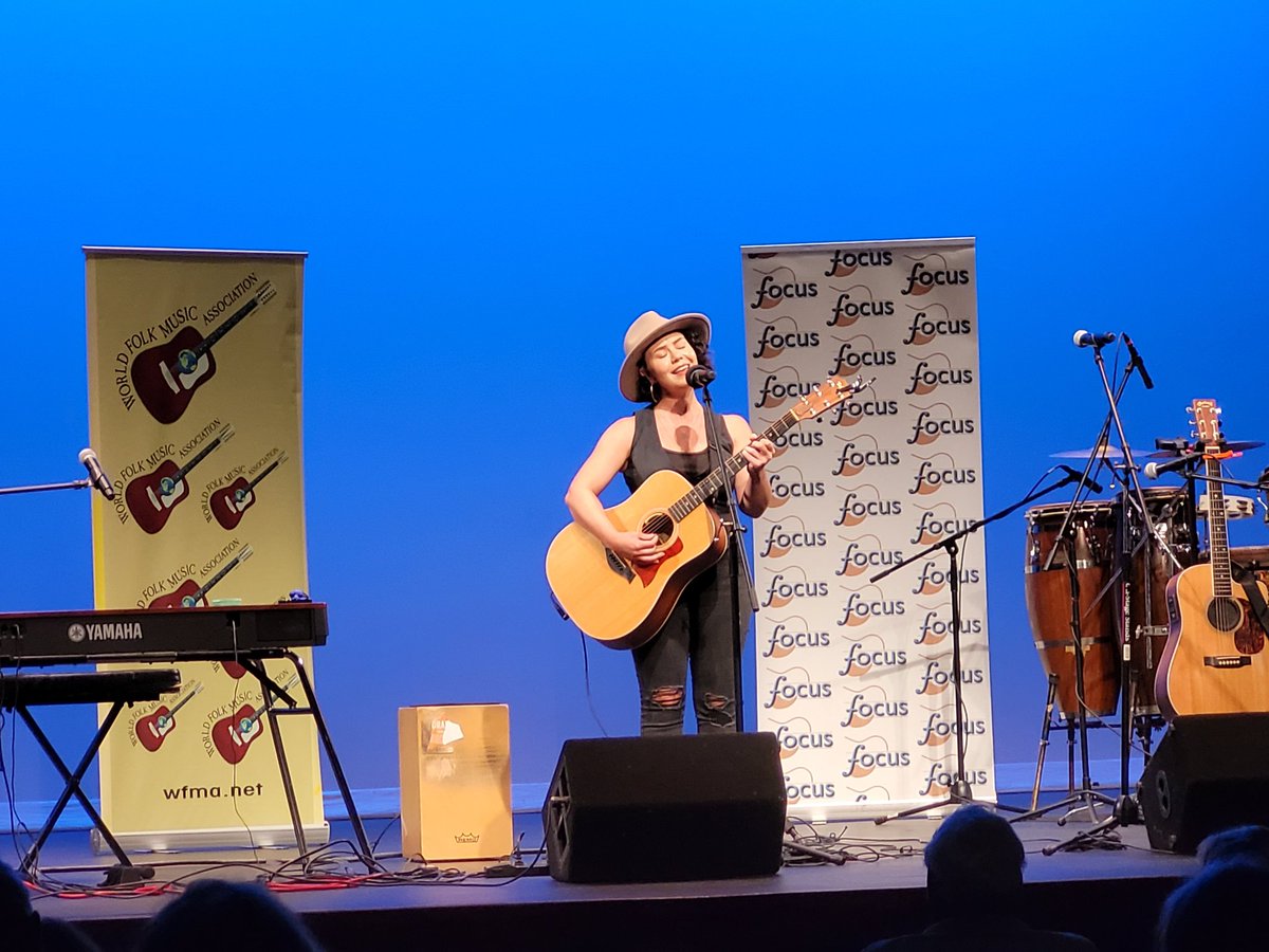 FolkNGreat's tweet photo. "Let's be physically distant but socially close." What a perfect introduction for the first indoor concert in a VERY long time! Nice (masked) turnout for @Heather_ilyaimy and #Buskin & #Batteau! @FocusMusicOrg @NERFAlliance @falconridgefolk @folkalliance @BenderJCC https://t.co/e2LyK9zGMT