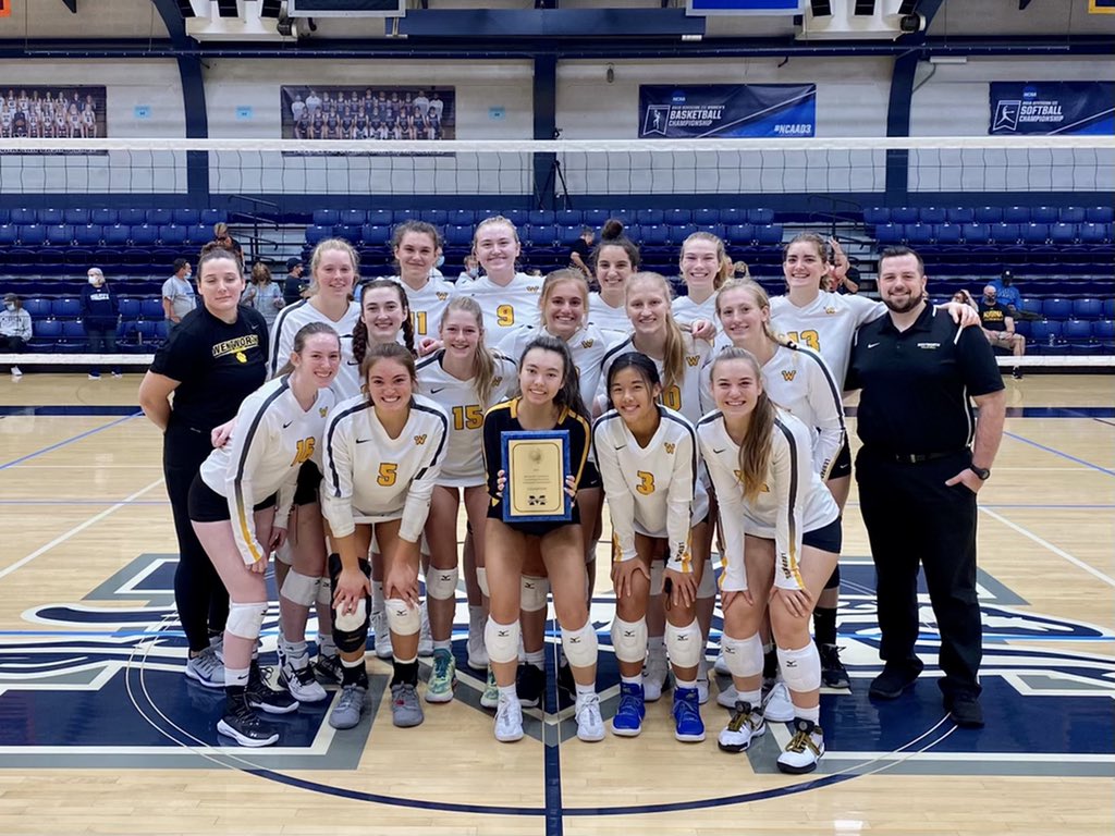 coachrecru's tweet photo. Congratulations to Megan Davies on continuing to be successful as a student and volleyball player.Megan has been named to the All tournament team at Wentworth University! https://t.co/KqWeUUrrJN