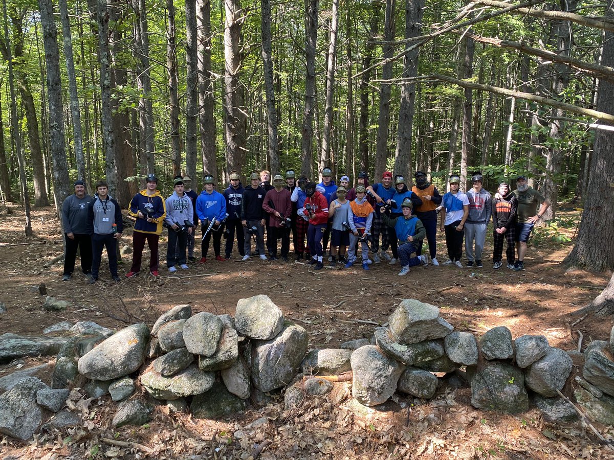 WolverineHockey's tweet photo. Huge thank you to BA Outing Club Director Mr Rosen for setting up a session of paintball.  #earnthepaw #bridgtonacademy #bridgtonhockey https://t.co/fnsRPayfxg