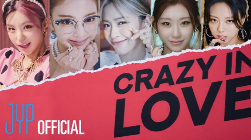 Crazy In Love with #ITZY 
<a href="/ITZYofficial/">ITZY</a> #있지