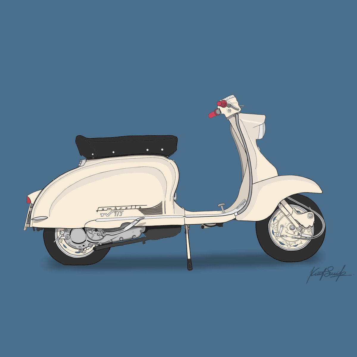 CustomlineCycle's tweet image. TV175 🤍

#NFTCommunity #NFTs #NFTart #NFTartists #nftcollector #tokenart #opensea #Moto #tradition #traditional #traditionalart #art
#illustration #illustrator #motorcycle #lambretta #tv175 #scooter #thailand