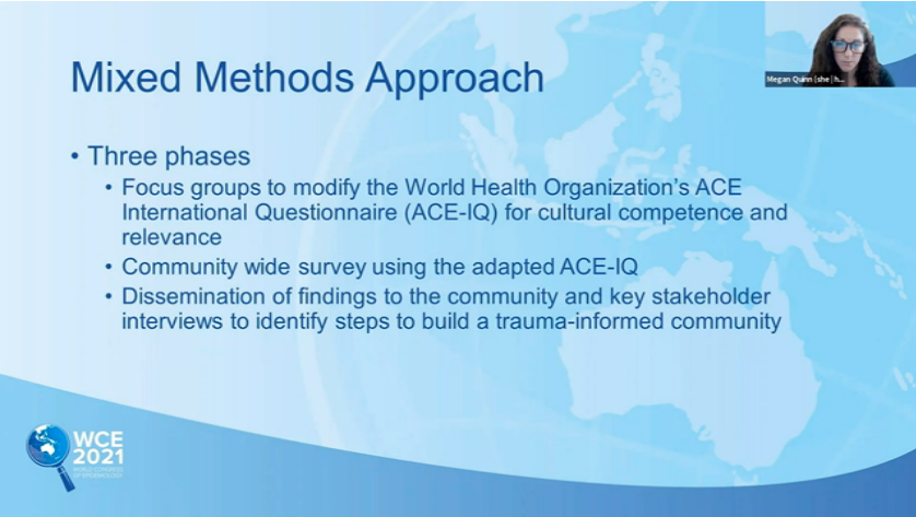 #WCEpi2021 #epimethods This was a mixed methods study to ensure cultural competency and ensure questions were Munsieville specific and delivered by local Munsieville residents