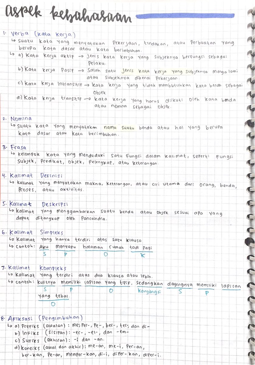studyans's tweet image. • Catatan bahasa Indonesia kelas 10; 
Teks laporan hasil observasi •

sc: materi dari guru, quipper 🦕
ps: kalo kurang jelas dm aja nanti aku fotoin ulang