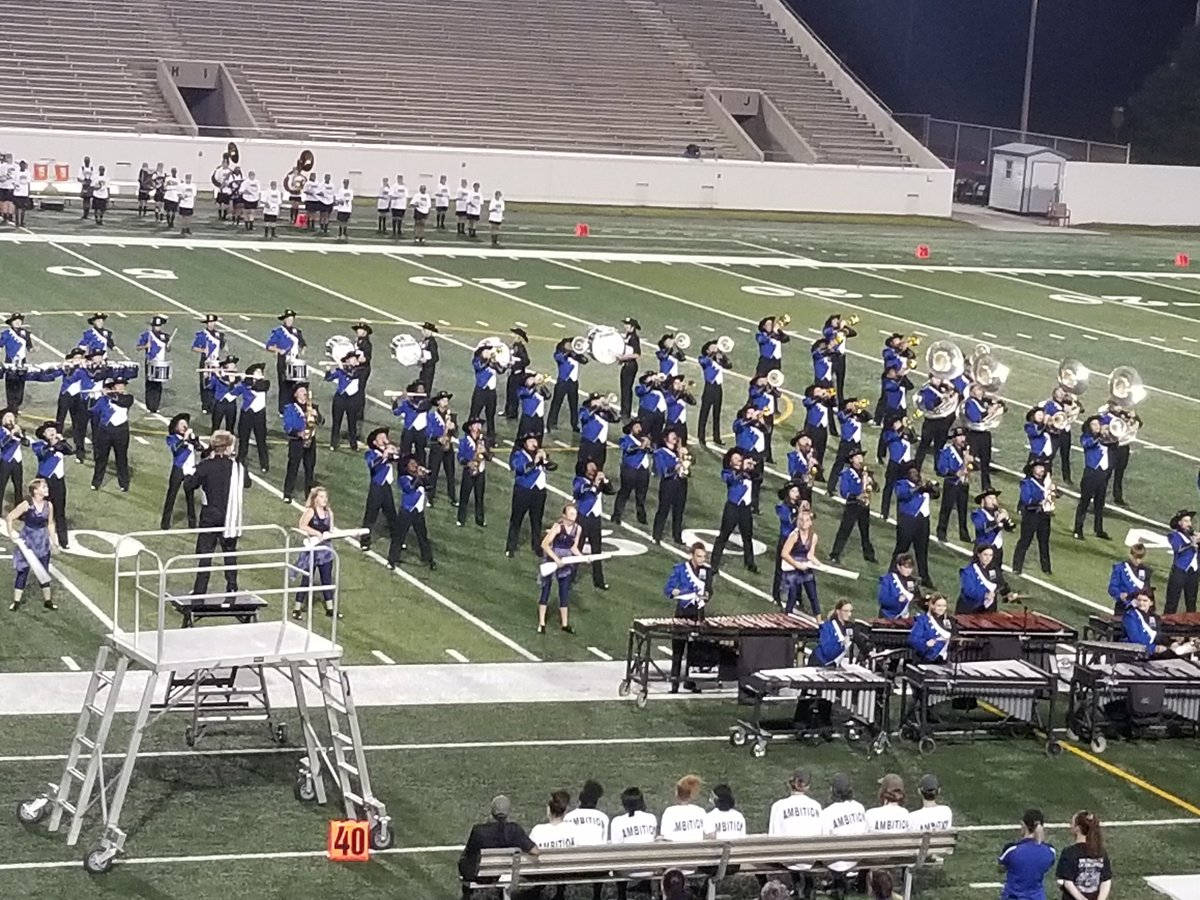 Great first halftime performance. Proud of my kiddos.