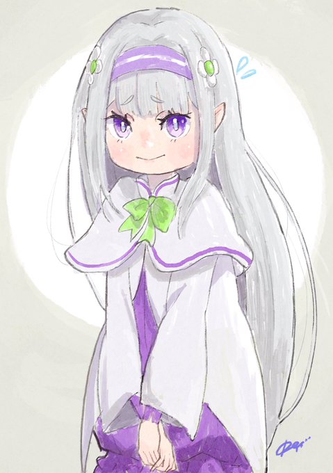 「emilia (re:zero)」Fan Art(Latest｜RT&Fav:50)