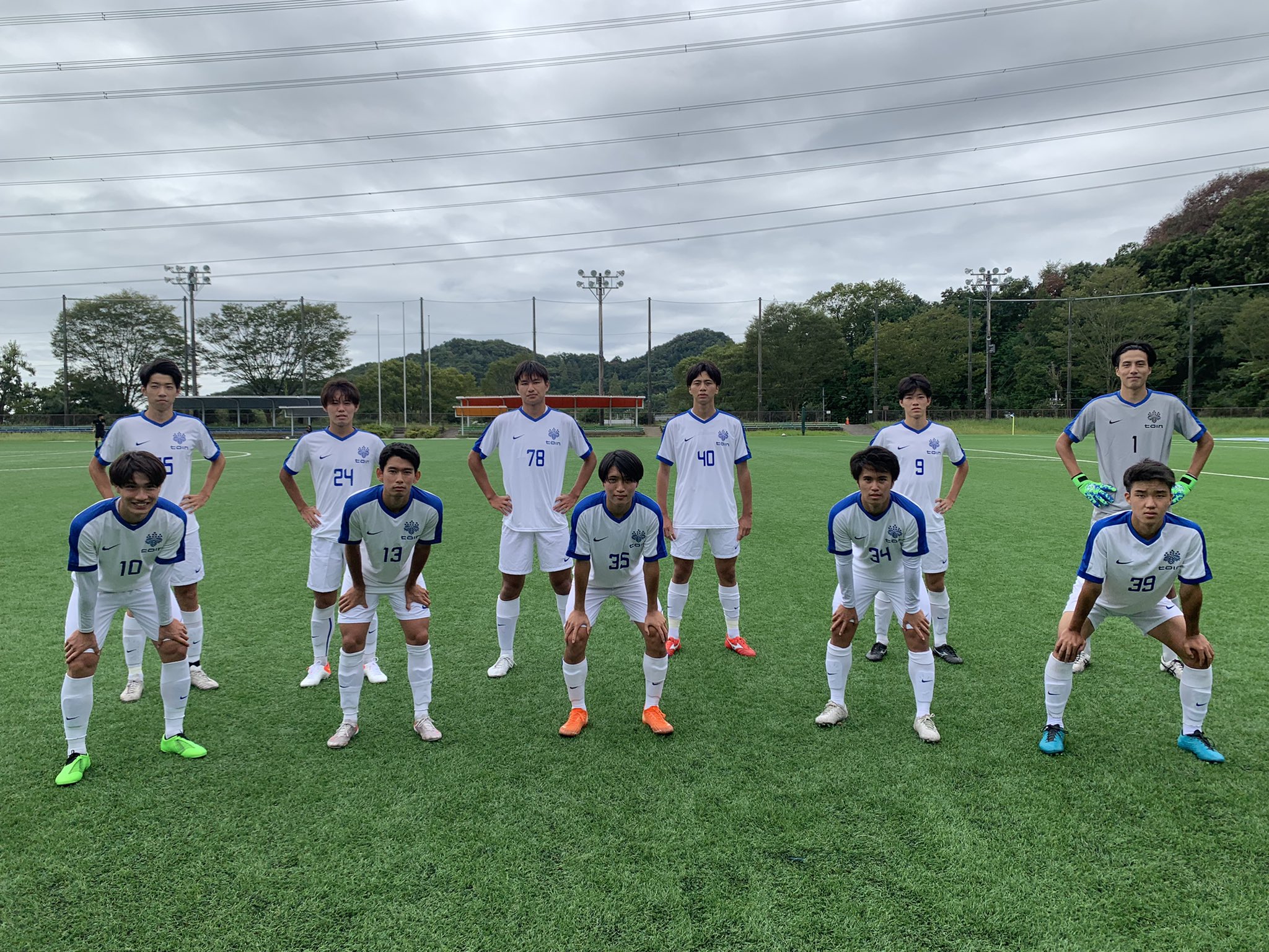 桐蔭横浜大学サッカー部 公式 試合速報 第5回関東大学サッカーリーグ新人戦 Vs産業能率大学 前半10分 大森幹太 アシスト 永吉飛翔 1 0 Twitter