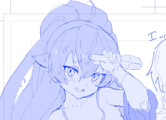 やばいすごく可愛く描けてる! 