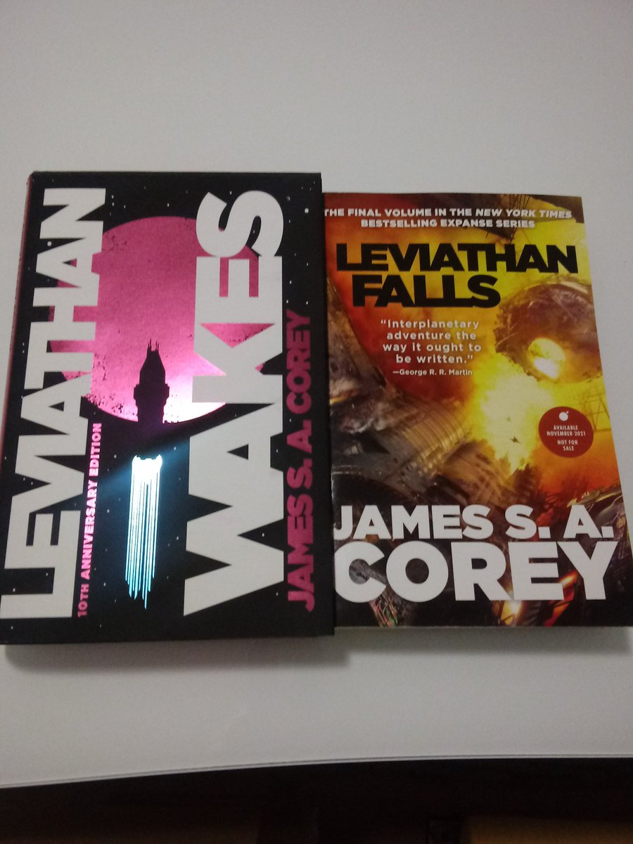 @fleurdelaine RT @JamesSACorey: Ten years.  The beginning and the end.