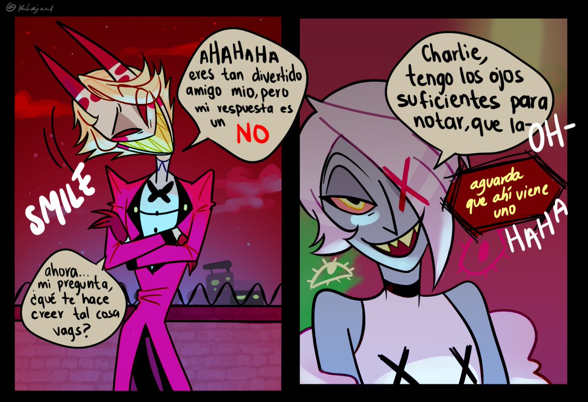 Khajeel3's tweet photo. Si alguien no preserva la integridad de mi persona, yo no quiero nada 🥴❤️
#HazbinHotelGB #CharlieMagneMale #HazbinHotelAlastorFemale #ChalastorGB #PrinceOfHell #HazbinHotelFanart #HazbinHotelVaggieMale https://t.co/Jd8lESOqCy
