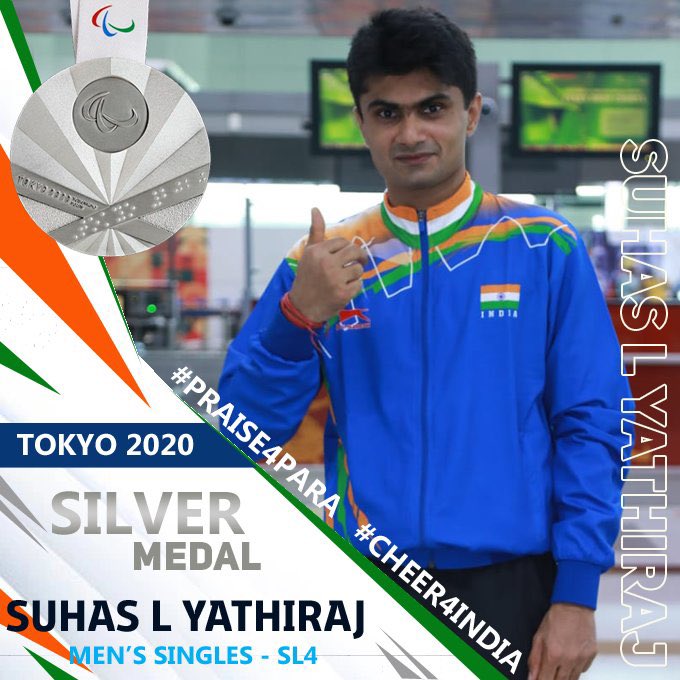 Congratulations <a href="/suhasly/">Suhas L Y</a> sir for this splendid performance. Such a proud moment 💐😊