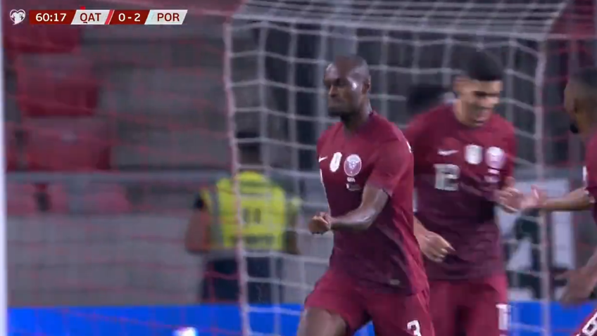 foet247europa's tweet photo. Otávio marked his international debut with a goal as Portugal beat Qatar 3-1. #QATPOR https://t.co/FCH69auhJR
