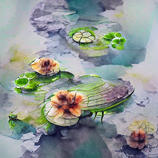 Lily pads
#CLIP #VQGAN