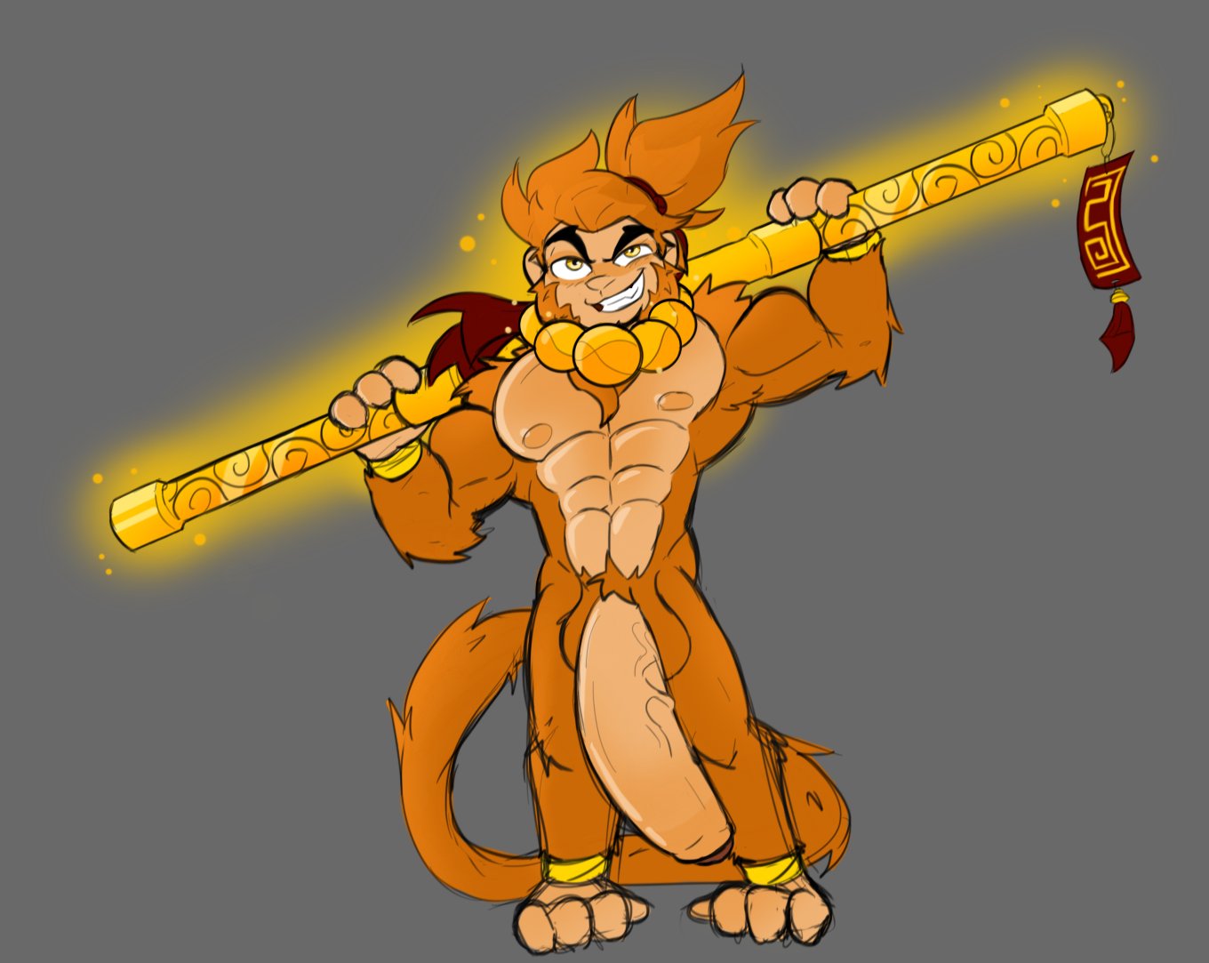 🔞 HotOwl7 - COMMISSIONS CLOSED! :0 on X: The future Monkey King. 👑  #MonkeyKing #Cartoon #Bara #NSFW #HotOwl7 #Rule34 t.coMCsGFqCAR8   X