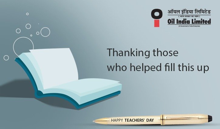 We wish Happy Teachers’ Day to teachers &amp; instructors from our respective projects on placement-linked skill-building, computer education, Super 30 &amp; adult-literacy, as well as from the academic institutions we have worked with under CSR.
#oilcsr #super30 #teachersdaywishes