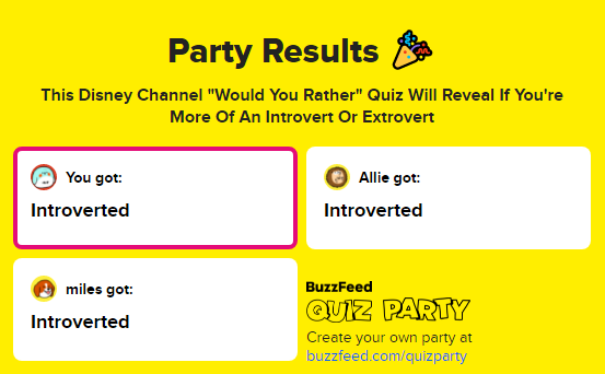 JoyceLaTuffPuff's tweet photo. we knew the answers already, but it's nice to know buzzfeed agrees https://t.co/HnwxTwNmbQ