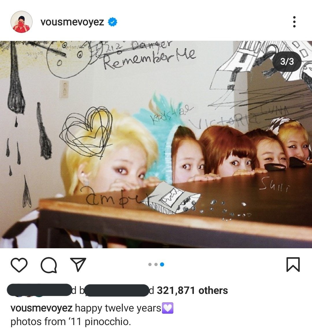 KryBer_TH's tweet photo. 210905 Krystal Instagram Update:

สุขสันต์วันครบรอบ 12 ปี💟
รูปจาก พิน็อกกิโอ ปี 11

#12yearspurelovefx
#미앤유_함께할_12년 https://t.co/5G35Ge7IPI