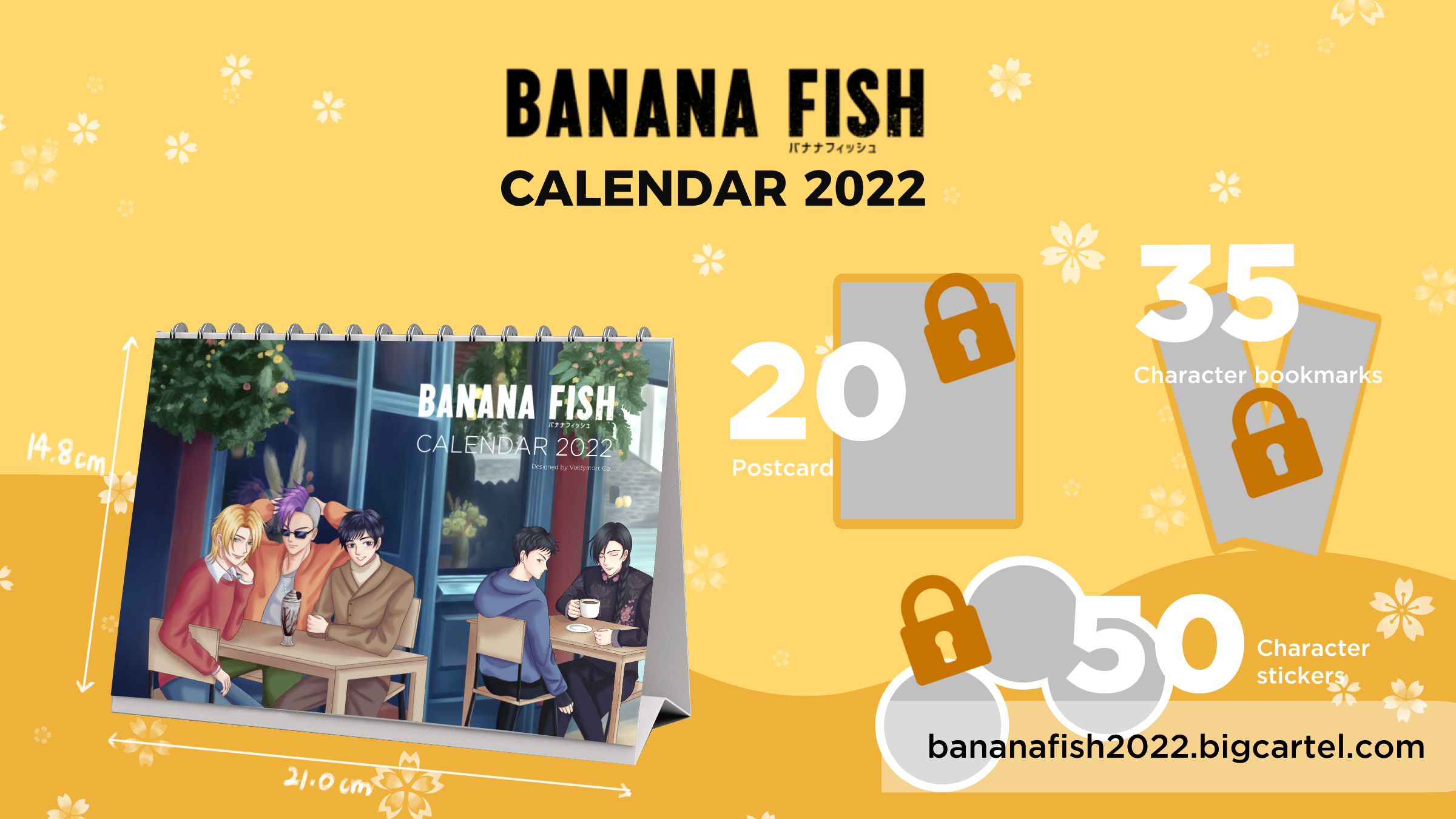 Banana Fish Calendar 22 L Preoder Open Bananafish22 Twitter