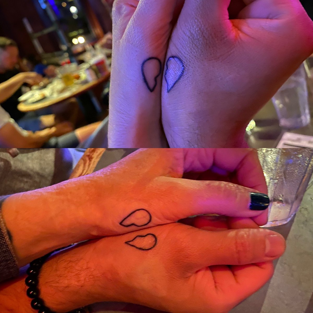 Our love for <a href="/ARIYNBF/">Alison Rosen Is Your New Best Friend</a> is permanent. 
<a href="/RMCGuitars/">Rafael Castañeda</a> <a href="/Lauren2by2/">Lauren K.</a> 
<a href="/SteelCityTattoo/">Steel City Tattoo</a> #BFFsPorVida