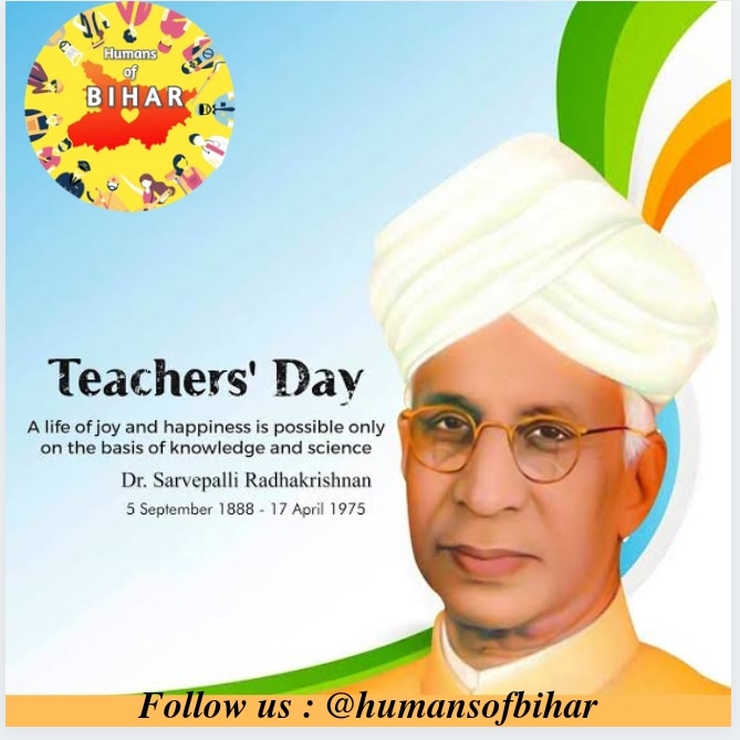 HKishor4you's tweet photo. Parents give us life and a teacher teaches us how to live it.
Thank you for being that guiding light in my life.
Happy Teacher’s Day!💐
#humansofbihar
#ThankYouTeachers
#HappyTeachersDay2021 https://t.co/0z1x3Ouc9O