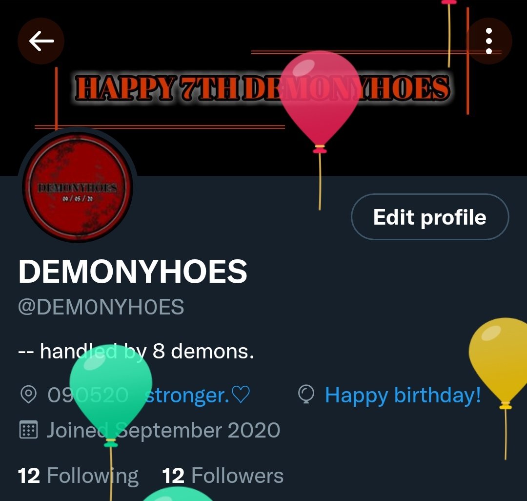 DEM0NYH0ES's tweet photo. happi 1 year mga demonyo https://t.co/LjRE6zpWe1