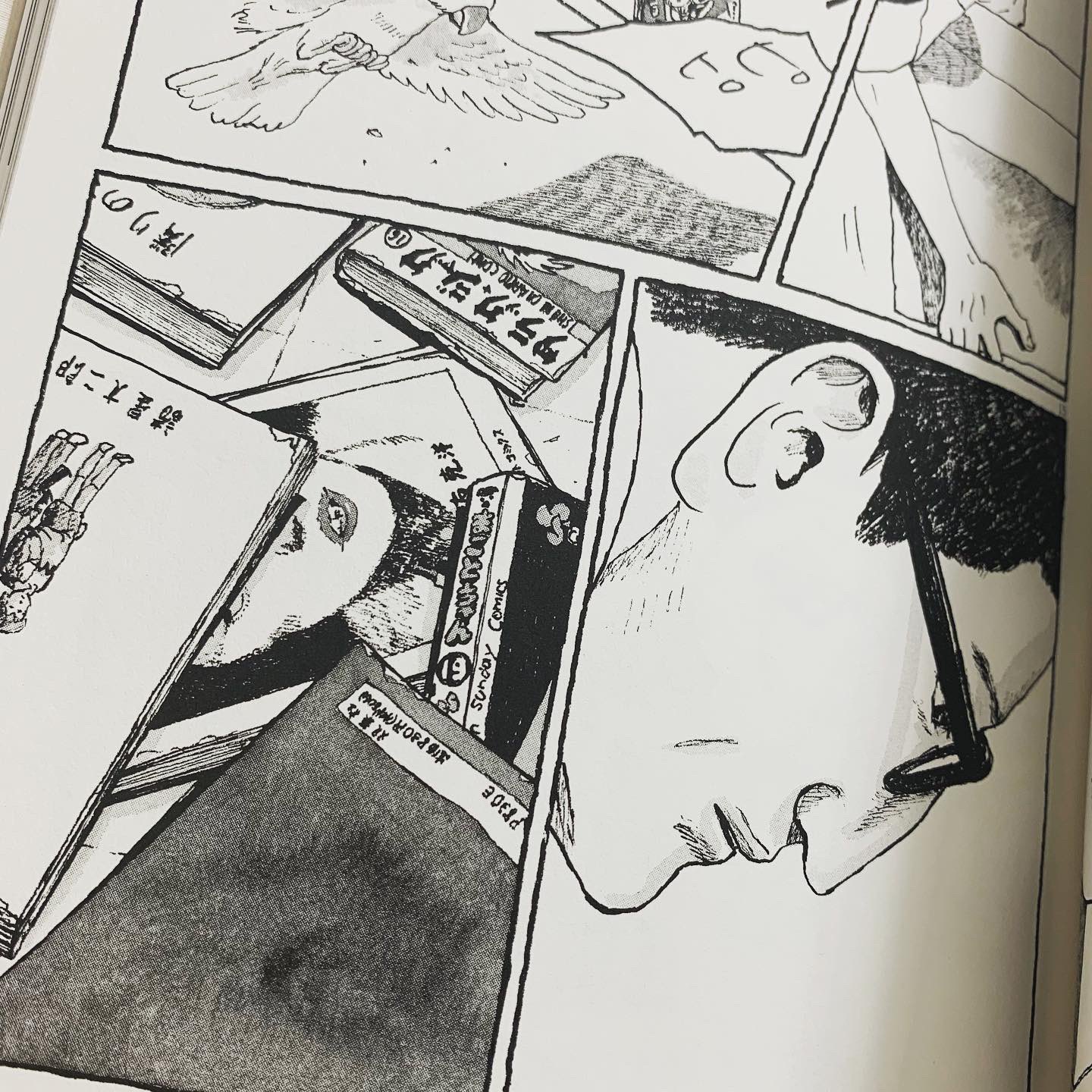 RYO on X: 松本大洋の新作、東京ヒゴロ 1巻を読む。淡々と、でも内に秘めた熱い想いが溢れてくる。凄く良い作品だった。スクリーントーンじゃなくて淡い色の墨？みたいので陰影出してるのね。大友克洋のショートピースも登場するよ！# 松本大洋 #大友克洋 #ショートピース ...