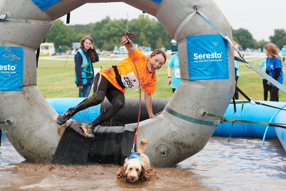 Battersea_'s tweet image. Thank you to everyone who came along to the first #MuddyDogChallenge Event of the year in Stansted yesterday! It was incredible to be back and getting muddy with you all, we hope you had as much fun as we did. 💙