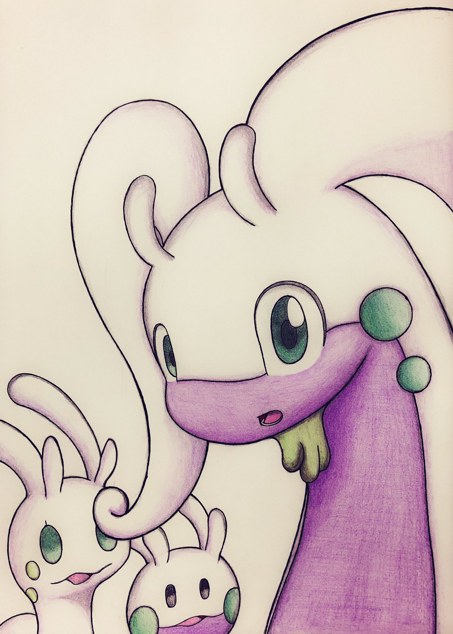 リュウ Mr ひょこっ ヌメラ ヌメイル ヌメルゴン ポケモン イラスト T Co Kxkwy3xjtf Twitter