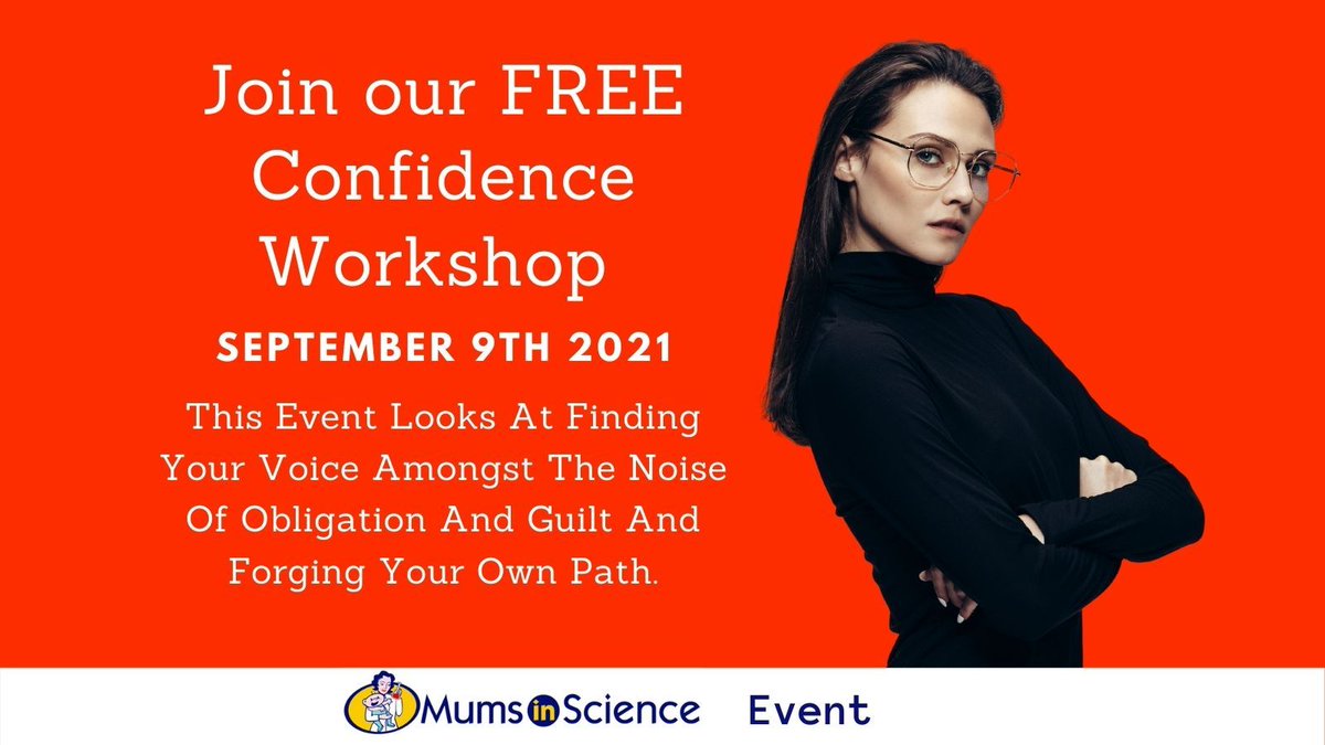 WomeninStemNet's tweet photo. 👩🏫Have you signed up for our FREE Confidence workshop with @HannahNikeR ? Spaces are limited and you must register to reserve your spot. Sign up here ➡️ https://t.co/q9HVCkVaI0
#freeevent #womeninstem #workingmums #womeninbusiness #findconfidence #sacrficenothing https://t.co/epSxhVklrx