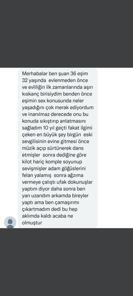 Sizlere soruyu ne olmuştur diye. 

Sizde gönderin paylaşalım #itirafet #seks #porno #gizliiliski #gizlisaklı #gizliçift #gizli #paylaşıyorum #tekbayan #tekerkek #itiraf #cuckold #itiraf #Aşk #sevgili #paylaş #sekspozisyonları #sekspartner