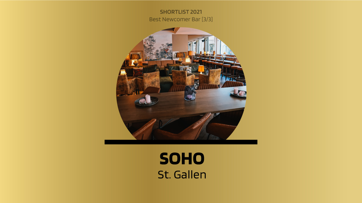 barnews's tweet image. Das sind die Nominierten der Shortlist in der Kategorie Best Newcomer Bar bei den #SwissBarAwards 2021.
• Igniv Bar, Zürich
• Le Vestibule, Lausanne
• Soho, St. Gallen
bit.ly/3z6Kw2n