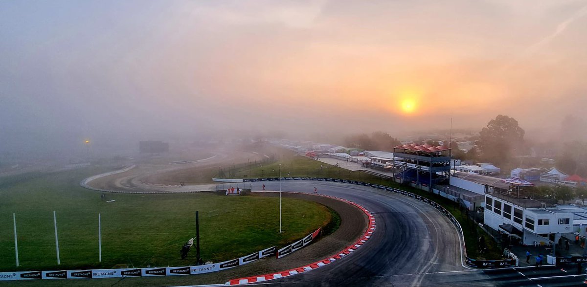 Good morning from @loheacrx ☀️ Ready for the day! 🎥 🚗💨 #WorldRX #Round3 #LoheacRX #RXPlus #NEPFinland 📸 @HeikkiBarsk