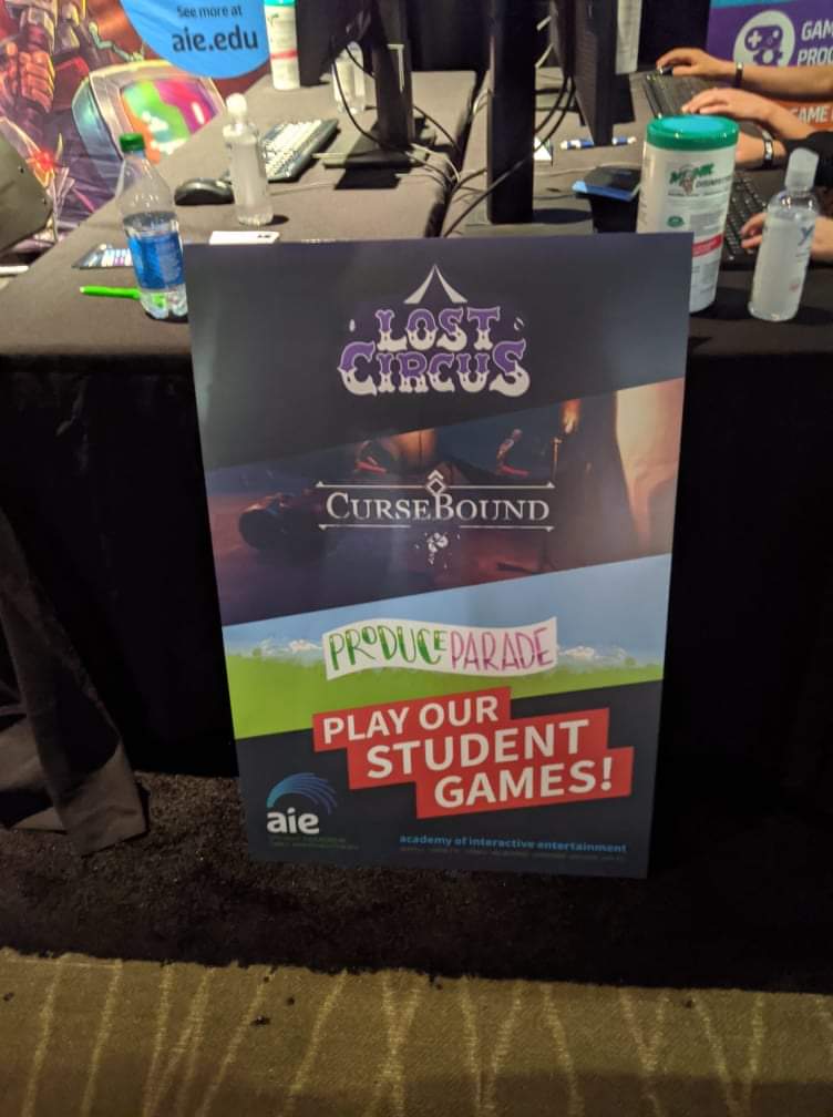 My school showed off a game I worked on at PAX west this year! I was the systems designer on CurseBound, and you can find it here: aieseattle.itch.io/cursebound

#paxwest2021 #AIE #PaxWest